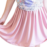 Vintage Pink Twirl Skirt
